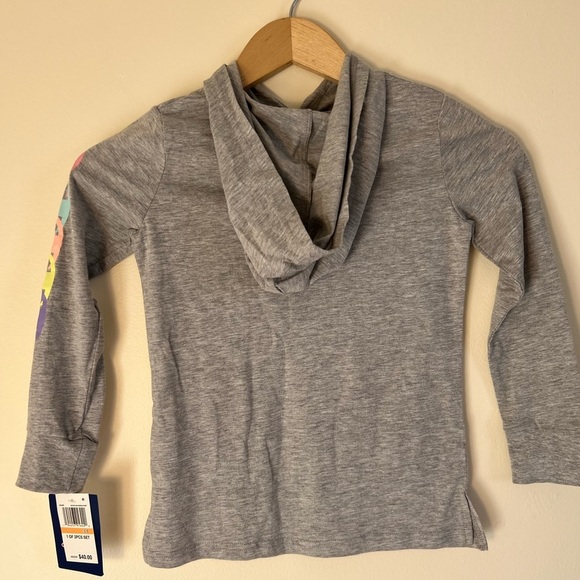 Champion Girls Long Sleeve Shirt 6X Authentic Athletic Wear Gray Soft Pocket - Picture 9 of 12